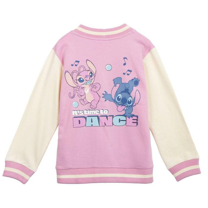 Chaqueta Infantil Stitch Rosa 1 Chaqueta Infantil Stitch Rosa 1