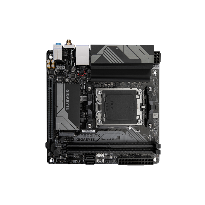 GIGABYTE A620I AX placa base AMD A620 Zócalo AM5 mini ITX 3 GIGABYTE A620I AX placa base AMD A620 Zócalo AM5 mini ITX 3
