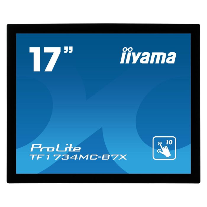 IIYAMA TF1734MC-B7X 43.0cm (17") 5:4 M-Touch HDMI+DP 1280x1024 SXGA LED TN Pantalla Táctil 10 Puntos Negro