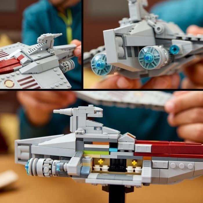 LEGO Star Wars 75404 Transporte de asalto clase Acclamator - Kit de modelo para adultos 3
