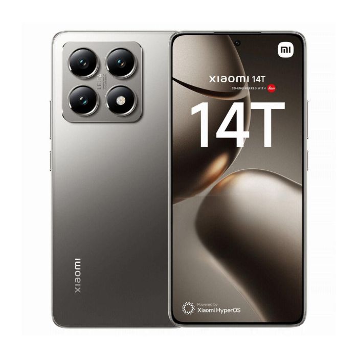 Smartphone Xiaomi 14T 5G 6,67" Octa Core 12 GB 512 GB Gris Smartphone Xiaomi 14T 5G 6,67" Octa Core 12 GB 512 GB Gris