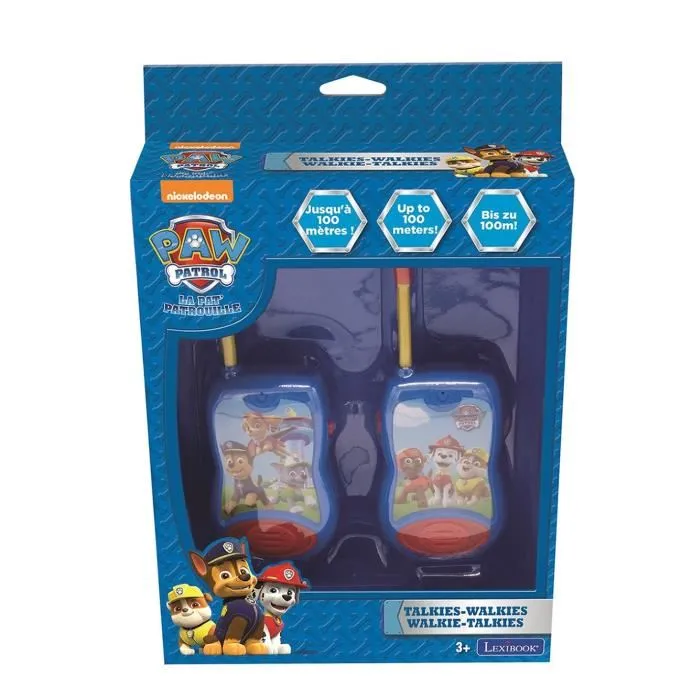 Lexibook Walkie Talkie Patrulla Canina TW12PA 120M +3 Años 4