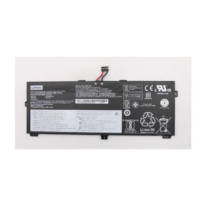 Lenovo 3-cell Lithium-Ion battery with 50Wh capacity, 11.55V output, designed for Lenovo ThinkPad systems. Lenovo 3-cell Lithium-Ion battery with 50Wh capacity, 11.55V output, designed for Lenovo ThinkPad systems.