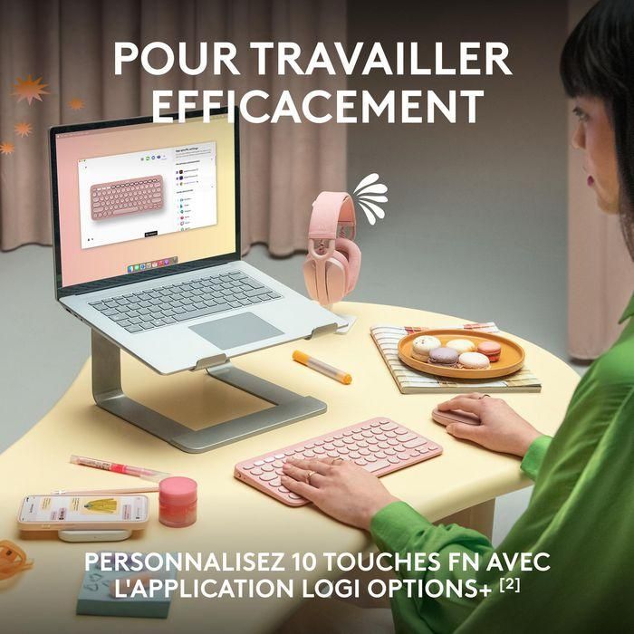 Logitech K380s Teclado Inalámbrico Bluetooth Pebble Keys 2 Multi-Dispositivo Compacto Silencioso Teclas Perfil Bajo Duración Batería 3 Años 21 Logitech K380s Teclado Inalámbrico Bluetooth Pebble Keys 2 Multi-Dispositivo Compacto Silencioso Teclas Perfil Bajo Duración Batería 3 Años 21