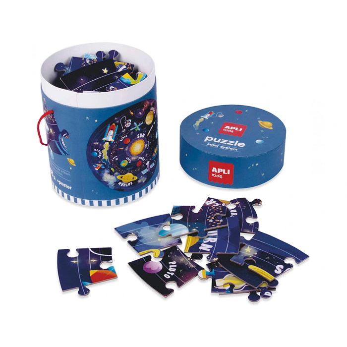 Apli Kids Puzzle Circular Sistema Solar 18200 XXL 48 Piezas 50cm 2