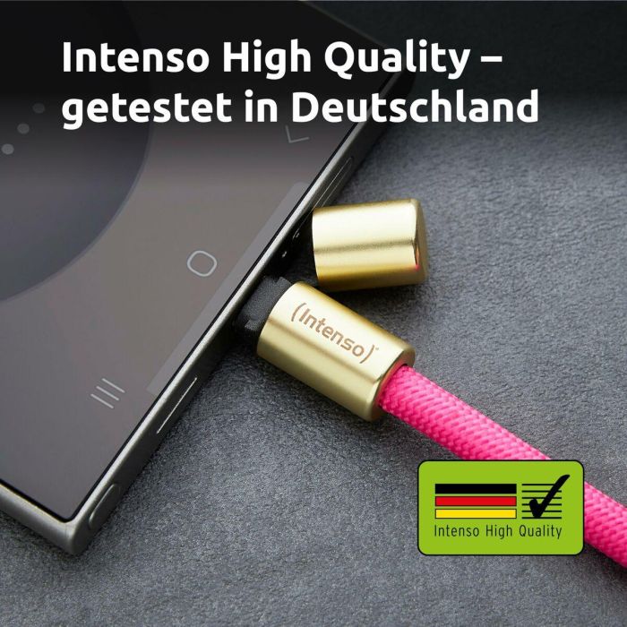Cable USB-C INTENSO 7991004 Rosa 1