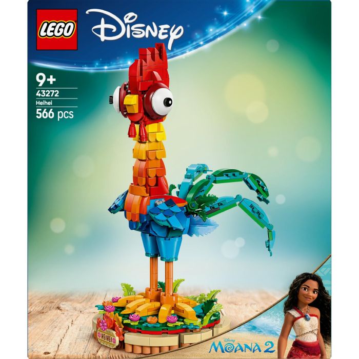 Lego 43272 Disney Vaiana 2 Heihei Figura Construible Articulada Coleccionable 11