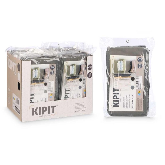 Organizador Armario 10 Cavidades Surtidos Kipit 118x28x15cm (24 Unidades) 1 Organizador Armario 10 Cavidades Surtidos Kipit 118x28x15cm (24 Unidades) 1