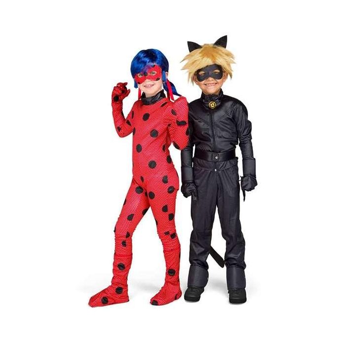 My Other Me Disfraz Ladybug Talla 9-11 Años con Mono, Guantes, Cubre Botas, Antifaz, Peluca, Yo-Yo y Pendientes 4