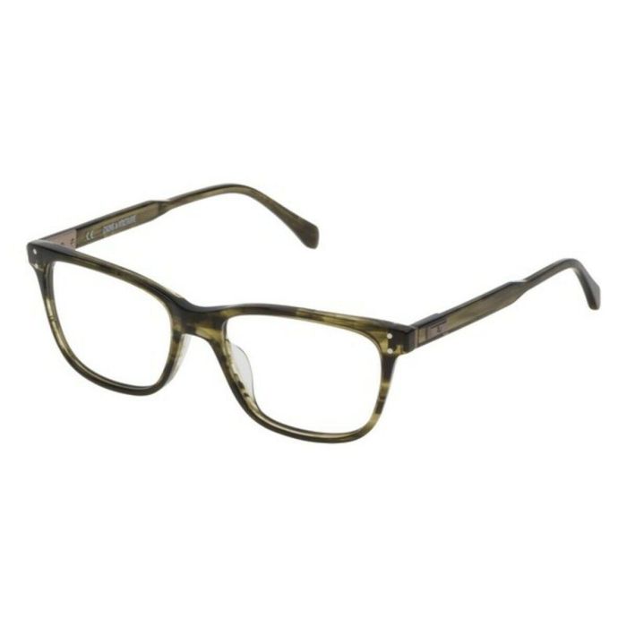 Montura de Gafas Hombre Zadig & Voltaire VZV181520P90 Verde Ø 52 mm