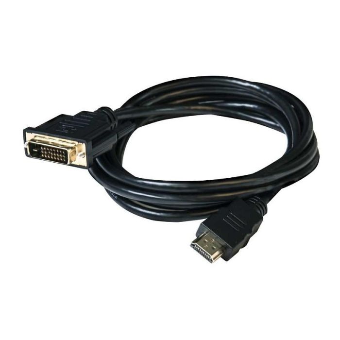 Club3D Cable Adaptador DVI Dual Link a HDMI 1.4 Macho 2m (6.56ft) 4K 30Hz 3840x2160p Bidireccional Plug and Play Negro Club3D Cable Adaptador DVI Dual Link a HDMI 1.4 Macho 2m (6.56ft) 4K 30Hz 3840x2160p Bidireccional Plug and Play Negro