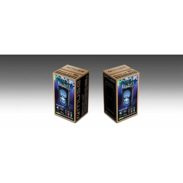 Altavoz Portátil Muse M-1920 DJ Negro 300 W 2 Altavoz Portátil Muse M-1920 DJ Negro 300 W 2