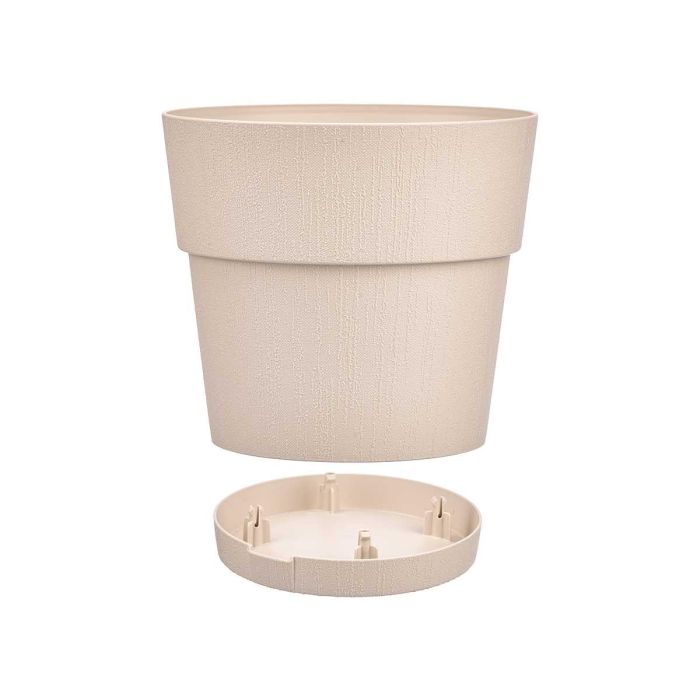 Maceta Plastico 25 Cm Ethica Blanco Roto Stefanplast (6 Unidades) 1 Maceta Plastico 25 Cm Ethica Blanco Roto Stefanplast (6 Unidades) 1