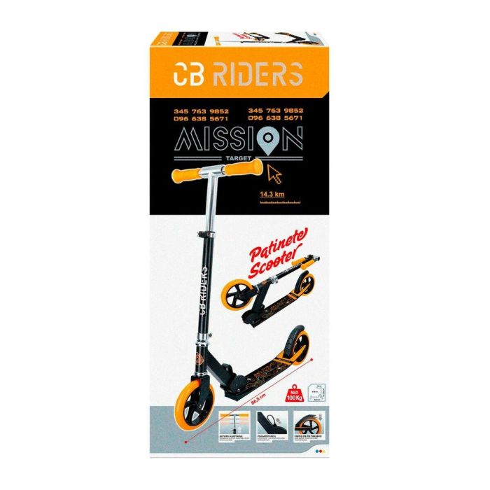 Patinete scooter juvenil pro serie. rueda 180 mm 86,5x33x95 cm soporta 100 kg 1 Patinete scooter juvenil pro serie. rueda 180 mm 86,5x33x95 cm soporta 100 kg 1