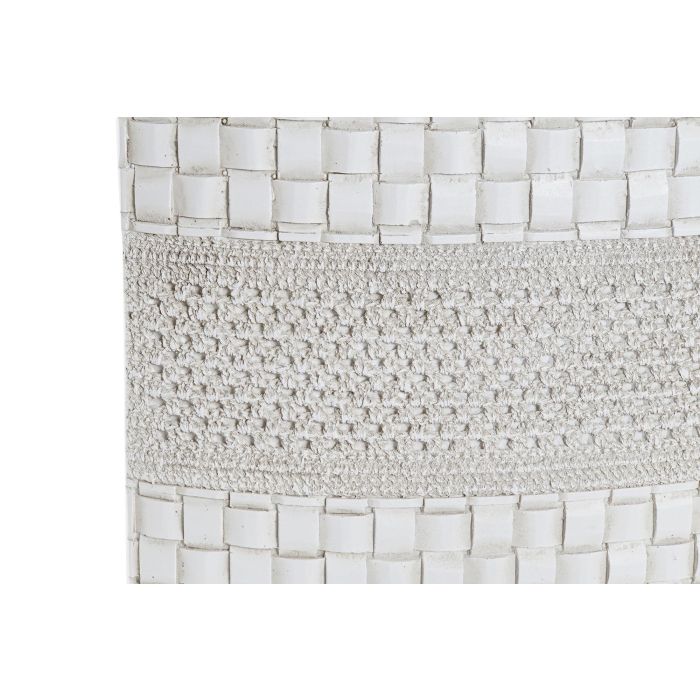 DKD Home Decor Jarrón Moderno de Resina Blanco – 10 cm Largo x 45 cm Alto x 30 cm Ancho 2 DKD Home Decor Jarrón Moderno de Resina Blanco – 10 cm Largo x 45 cm Alto x 30 cm Ancho 2