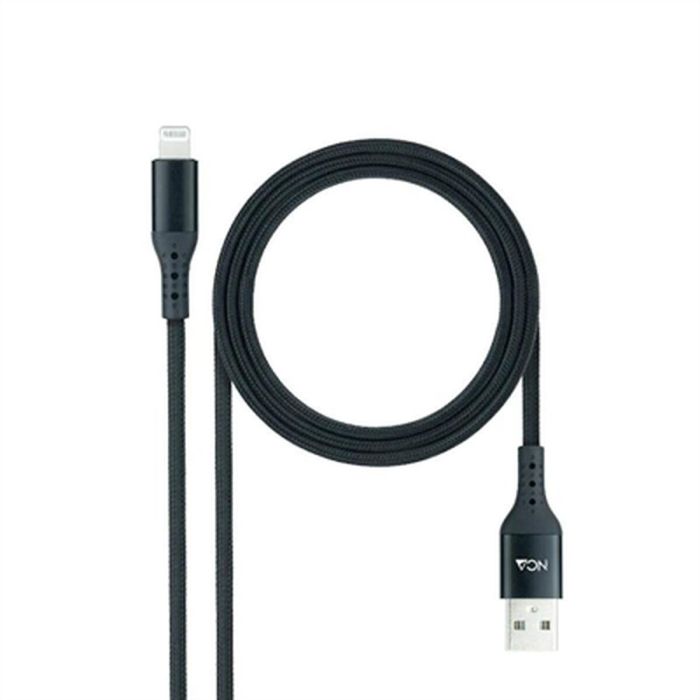 Accesorio NANOCABLE 10.10.0401-COBK 1 m Negro (1 unidad) 0 Accesorio NANOCABLE 10.10.0401-COBK 1 m Negro (1 unidad) 0