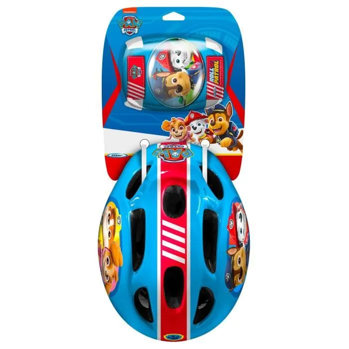 Paw Patrol Conjunto Casco y Coderas/Rodilleras PA450507 - Talla 50/56 cm 2 Paw Patrol Conjunto Casco y Coderas/Rodilleras PA450507 - Talla 50/56 cm 2