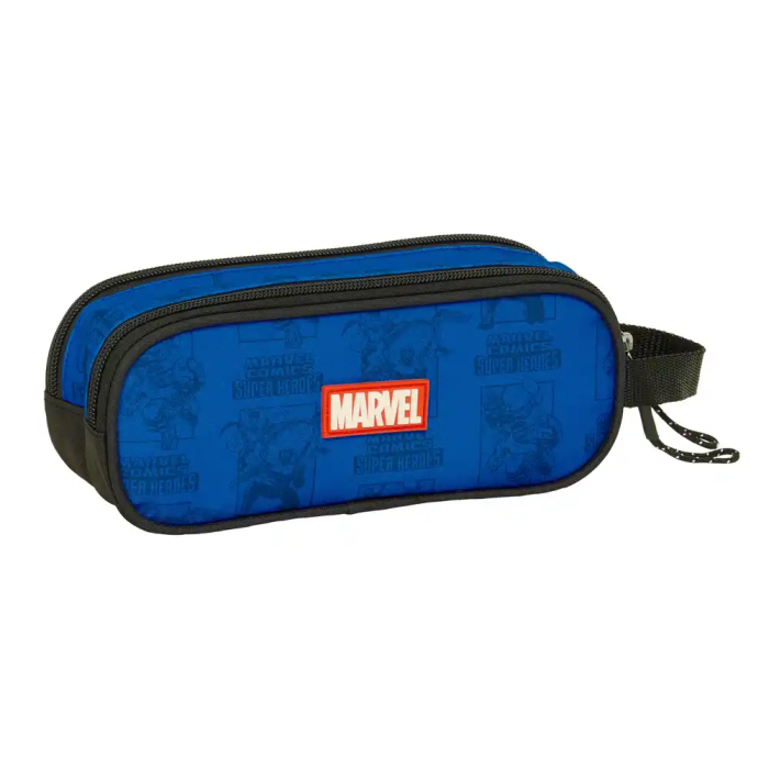 Safta Estuche Portatodo Avengers Doble Cremallera Escolar 80x210x60 mm 1