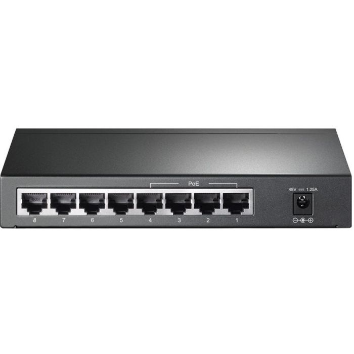 TP-Link TL-SG1008P Switch de Sobremesa 8 Puertos RJ-45 Gigabit (4 Puertos PoE 55W) 10/100/1000 Mbps Sin Ventilador 3