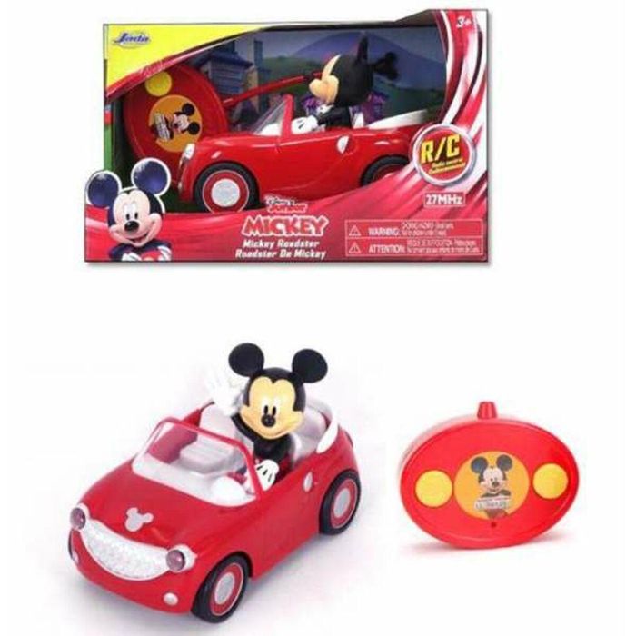 Coche radio control mickey roadster 27 mhz ¡gira sobre si mismo! (figura no extraible) 19 cm 1 Coche radio control mickey roadster 27 mhz ¡gira sobre si mismo! (figura no extraible) 19 cm 1
