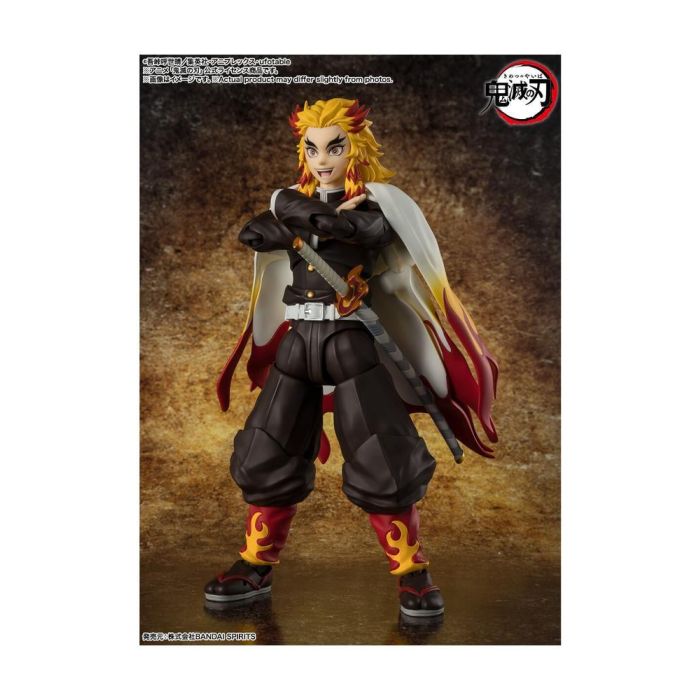Tamashii Nations Kyojuro Rengoku Figura 15 cm Demon Slayer 1