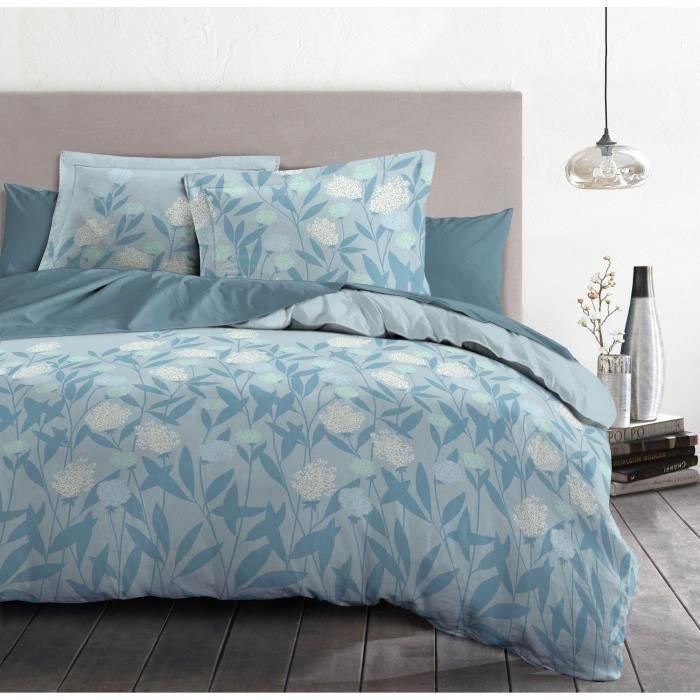 HOME LINGE PASSION Juego de Edredón Floral Storm - 3 Piezas - 240 x 260 - 100% Algodón 57 Hilos - Azul 1 HOME LINGE PASSION Juego de Edredón Floral Storm - 3 Piezas - 240 x 260 - 100% Algodón 57 Hilos - Azul 1