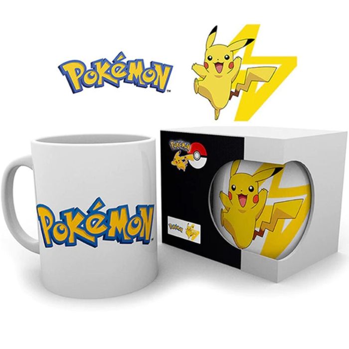 Abystyle Taza Pokemon Logo 320 mL - Cerámica, Diseño Clásico 1 Abystyle Taza Pokemon Logo 320 mL - Cerámica, Diseño Clásico 1