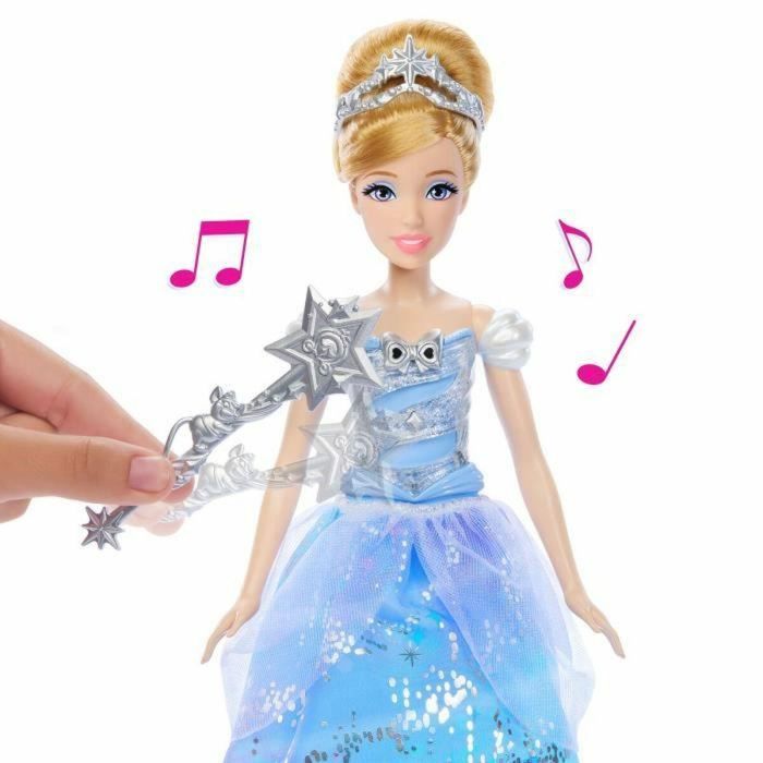 Disney Princess Muñeca Cenicienta y su Vestido Encantado JBF94 1