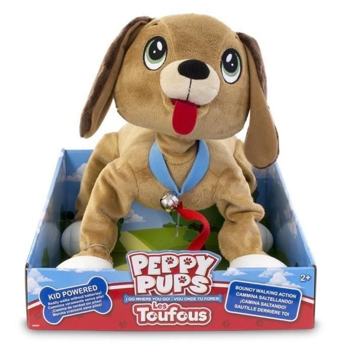 LES TOUFOUS Brown Dog - Peluche 3 LES TOUFOUS Brown Dog - Peluche 3