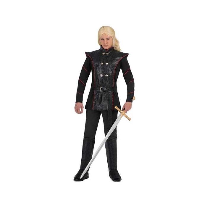 Disfraz príncipe dragón chaqueta, cinturón y cubre botas talla XL Disfraz príncipe dragón chaqueta, cinturón y cubre botas talla XL