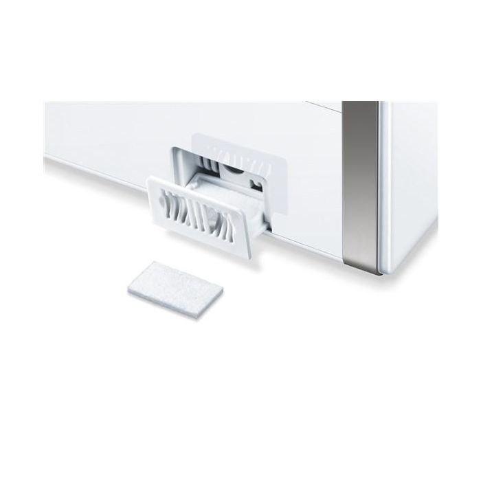 Beurer LB-88 Humidificador Ultrasónico Blanco para habitaciones hasta 48m2, con calentamiento de agua y almohadillas de aroma 3 Beurer LB-88 Humidificador Ultrasónico Blanco para habitaciones hasta 48m2, con calentamiento de agua y almohadillas de aroma 3