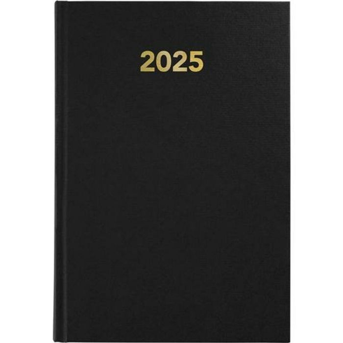 Agenda Grafoplas Baviera Negro A5 14,8 x 21 cm 2025