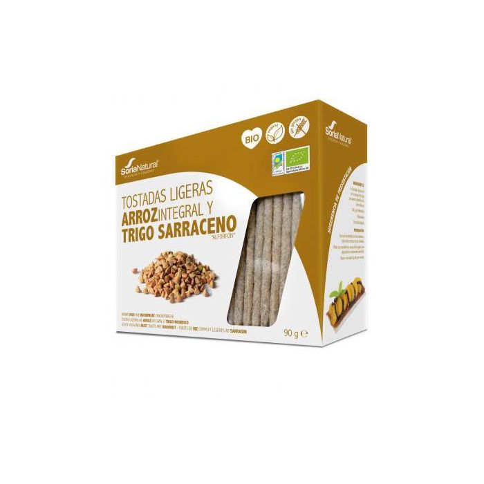 Tostadas Ligeras Arroz Int. Y Trigo Sarraceno Tostadas Ligeras Arroz Int. Y Trigo Sarraceno