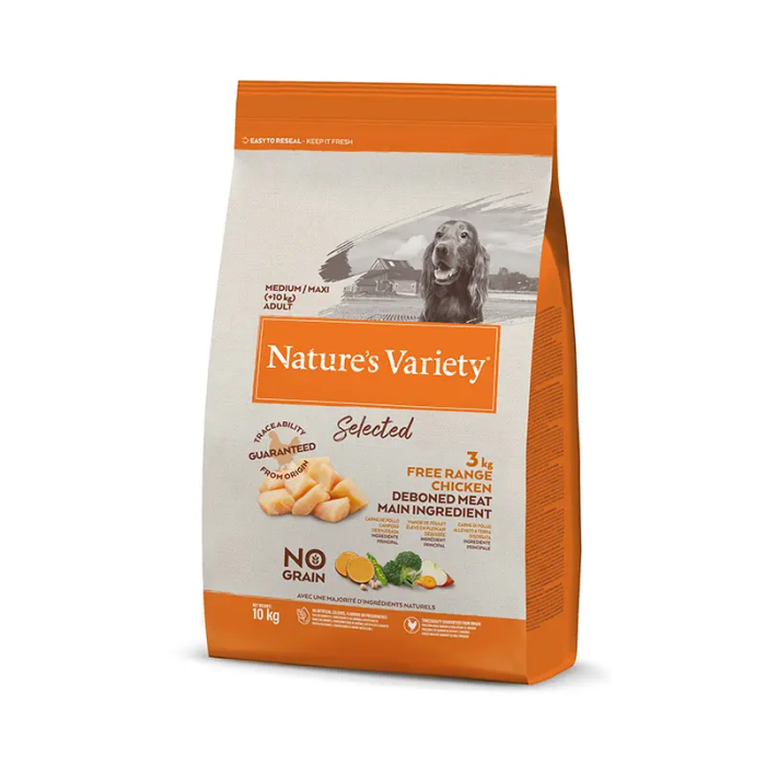 Nature'S Variety Dog Ng Adult Med-Max Pollo 10 kg Nature'S Variety Dog Ng Adult Med-Max Pollo 10 kg