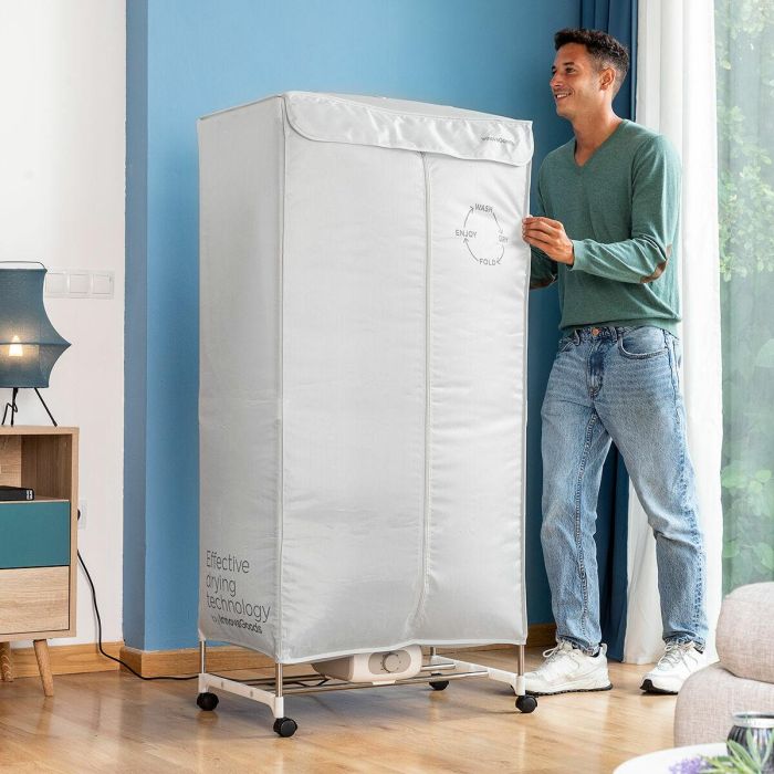Secadora Eléctrica Portátil de 2 Alturas Dupledry InnovaGoods 1200 W 2 Secadora Eléctrica Portátil de 2 Alturas Dupledry InnovaGoods 1200 W 2