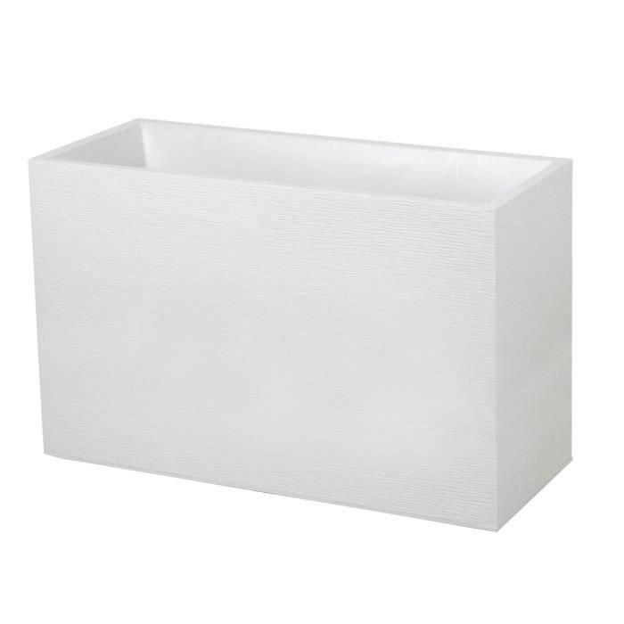 EDA Muret Graphit 99,5x39,5x60cm - Capacidad 116L - Blanco encalado EDA Muret Graphit 99,5x39,5x60cm - Capacidad 116L - Blanco encalado
