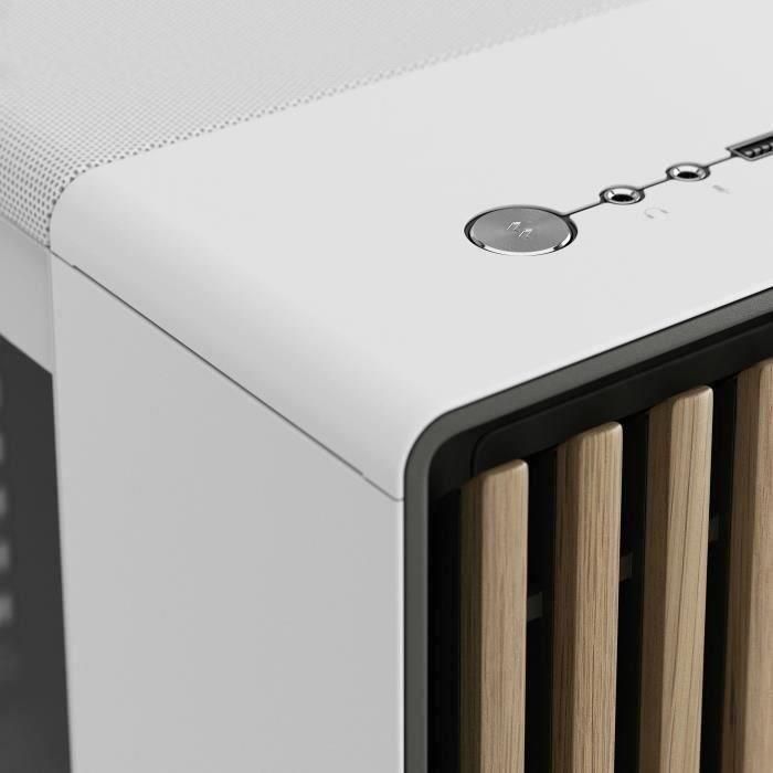 Caja para PC - DISEÑO FRACTAL - North XL Chalk White TG Clear - FD-C-NOR1X-04 - E-ATX - Elegante diseño de madera y aleación 5 Caja para PC - DISEÑO FRACTAL - North XL Chalk White TG Clear - FD-C-NOR1X-04 - E-ATX - Elegante diseño de madera y aleación 5