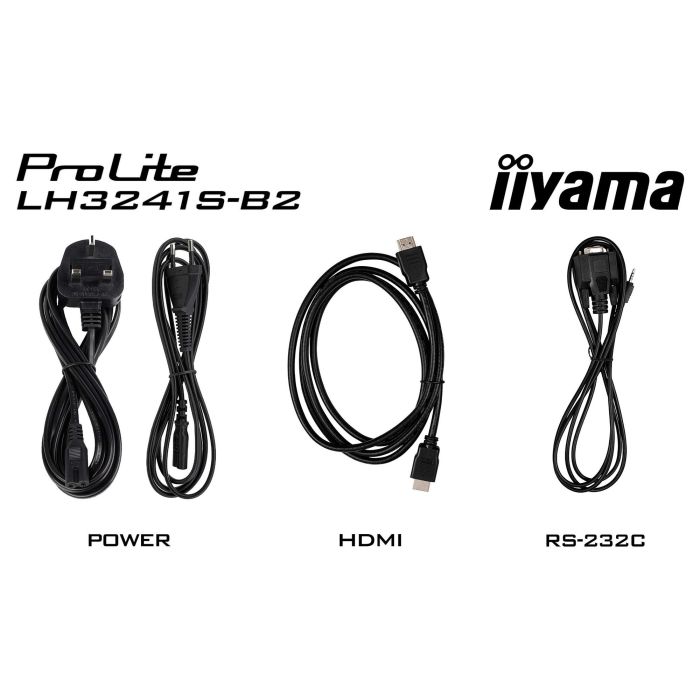 IIYAMA LH3241S-B2 Pantalla 31.5" Full HD IPS 3xHDMI USB 24/7 Negro