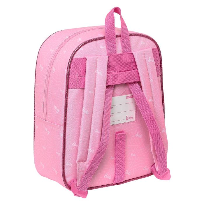 Mochila Infantil Barbie Girl Rosa 22 x 27 x 10 cm 1