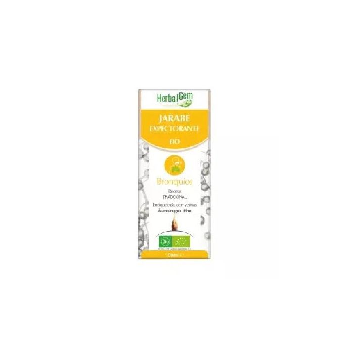 HERBALGEM Jarabe Expectorante con Saúco, Pino y Propóleo para Vías Respiratorias Congestionadas 150ml