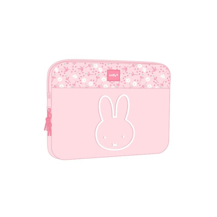 Safta Funda para portátil 15,6'' Miffy "Flores" 39,5x27,5x3,5 cm