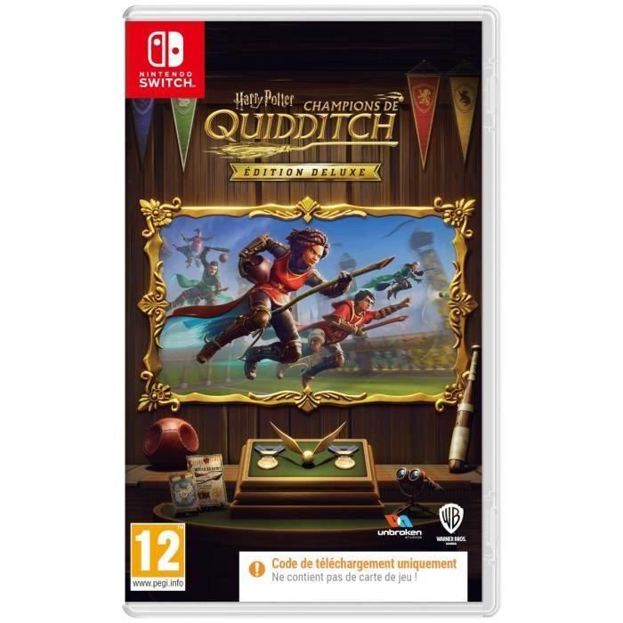 Warner Games 5051889739265 Harry Potter: Quidditch Champions - Juego de Nintendo Switch (Código en la caja) Warner Games 5051889739265 Harry Potter: Quidditch Champions - Juego de Nintendo Switch (Código en la caja)
