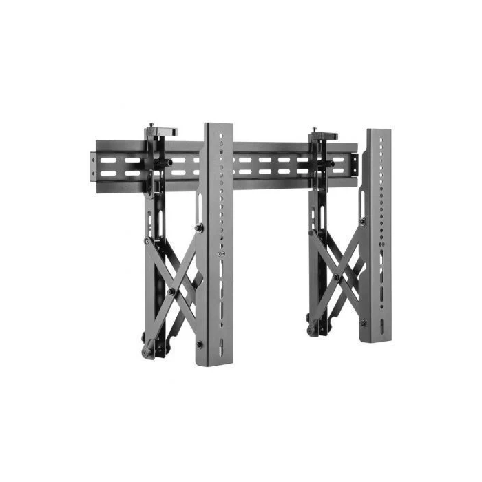 AISENS - SOPORTE PARA VIDEOWALL NIVELABLE Y FUNCION POP-OUT PARA TV 45KG DE 37-70, NEGRO