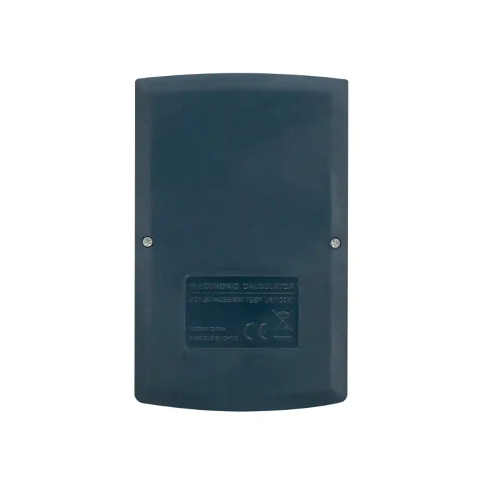 Liderpapel xf06 Calculadora de Bolsillo 8 Dígitos Solar y Pila Color Azul 98x62x8 mm 3