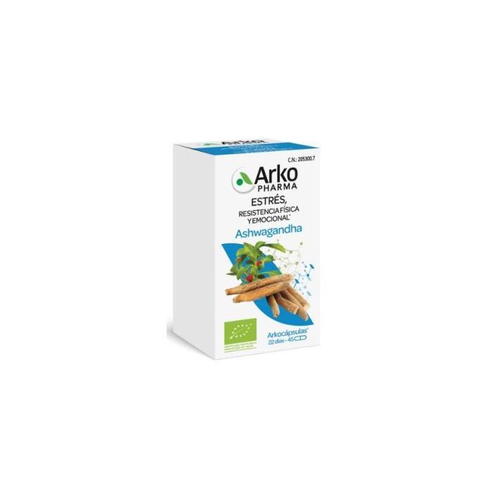 Arkopharma Arkocapsulas Ashwagandha Bio 45