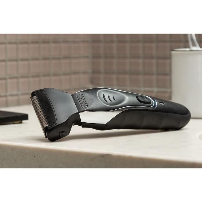 Wahl AUC0043917031408 Aqua Groom Cortapelos Estanco / Impermeable, Inalámbrico, 6W, 11 Peines Guía, Batería 3h, Negro 5 Wahl AUC0043917031408 Aqua Groom Cortapelos Estanco / Impermeable, Inalámbrico, 6W, 11 Peines Guía, Batería 3h, Negro 5