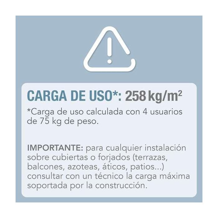 Jacuzzi purespa burbujas greystone deluxe para 4 personas 795 litros 211x211x71 cm 6 Jacuzzi purespa burbujas greystone deluxe para 4 personas 795 litros 211x211x71 cm 6