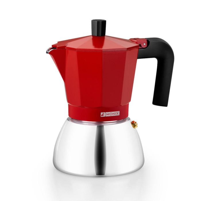 Cafetera Italiana BRA INOX RED 9T Rojo 470 ml 10