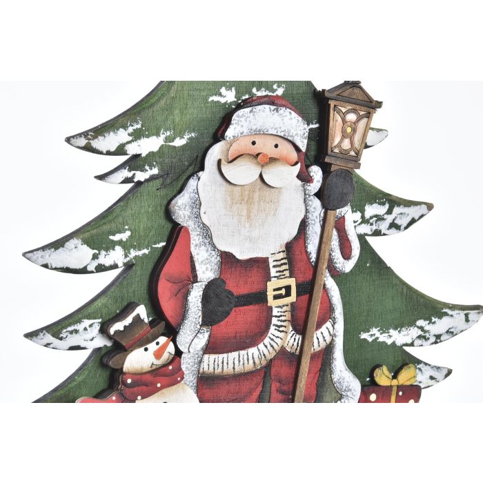 DKD Home Decor Árbol de Navidad Tradicional en Madera, Verde y Rojo, 6 x 37.5 x 28.5 cm, Pack de 6 Unidades Surtidas 1 DKD Home Decor Árbol de Navidad Tradicional en Madera, Verde y Rojo, 6 x 37.5 x 28.5 cm, Pack de 6 Unidades Surtidas 1