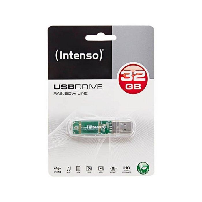Memoria Usb 2.0 Intenso Rainbow 32 grb 1 Memoria Usb 2.0 Intenso Rainbow 32 grb 1